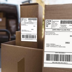4″x6″ Direct Thermal Shipping Labels for Phomemo Printer Fanfold and Rolls lot