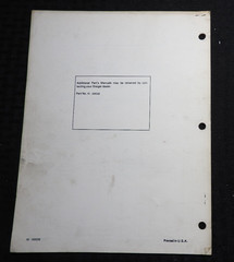 1976 STEIGER TRACTOR “Box Scraper” PARTS CATALOG MANUAL Very Scarce!