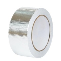2in x 66ft Reinforced Aluminum Fiberglass Tape High Temperature Resistant Muf…