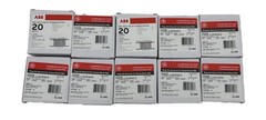 New GE THQL1120PAF2 Arc Fault Circuit Breaker AFCI 20A 1-Pole 120/240V-Lot of 10