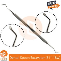Dental Restorative Excavators 17W,18W,19W Removal Decayed Dentin Debris Set Of 3