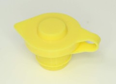 10-Pack Yellow Fuel Can Vent Caps with Retaining Lip – USA Quality