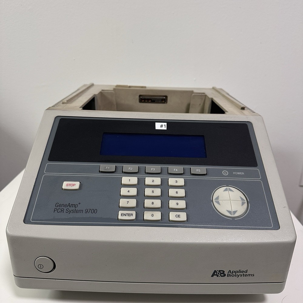 Tested Applied Biosystems GeneAmp 9700 PCR System No Block 30Day Warranty #1