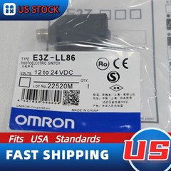 1PC New Omron E3Z-LL86 Photoelec Switch Through-Beam 12-24VDC NPN IP67 US Stock