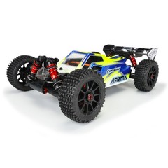 Pro-Line Racing 1/8 Gladiator M2 Fr/Rr Bgytire Mtd Blk Mach 10 2 Pro907421 Rc