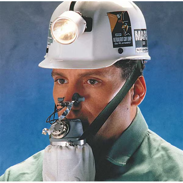 Msa Safety W65 Self Rescuer Respirator, PAPR System, Carbon Monoxide, 60 min
