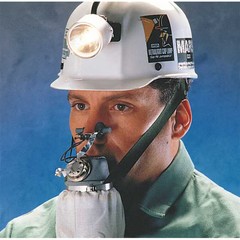 Msa Safety W65 Self Rescuer Respirator, PAPR System, Carbon Monoxide, 60 min