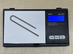 (three) TITANIUM – MOLYBDENUM Alloy ZST22F FILAMENTS for Sublimation Pump 2.0mm