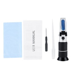 Brix Refractometer 0-90% Meter for Food Sugar Fruit Juices Wine Beer Beverages