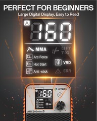 160A Portable 2IN1 Stick IGBT Inverter Welding Machine, 110V MMA/LIFT TIG Welder