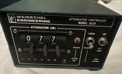 Weinschel Engineering Model 3210 programmable step attenuator DC-2 Ghz 0-127DB