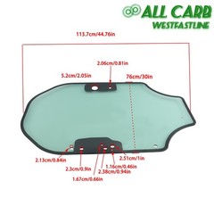 Cab Door Glass 345-6230 3456230 For Caterpillar CAT 226D 232D 246D 249D 297D