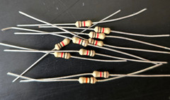 10pcs 1k ohm 1/4W 5% Metal Film Precision Axial Resistors ~ NEW ~