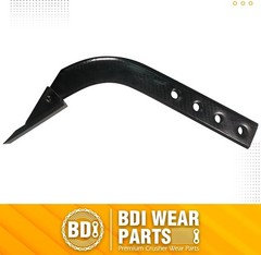 3PK Box Blade Ripper Shank, 18″ Box Blade Ripper Teeth 4 Holes Scarifier Shanks