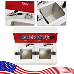 Dental Lab Electrolytic Polish Machine with Two electrolytic Cells 110V 250W