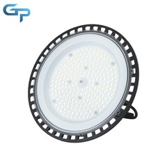 4 Pcs 150W High Bay Light Lighting Fixture 18000LM UFO LED With Hook Safety Rope