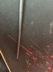 Vtg WILLIAMS 207 1-1/16″ 5/8″ USS Bolt Rat Tail Spud Wrench Iron Workers Tool