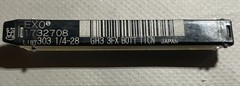 OSG 1732708 1/4-28 Spiral Flute Tap GH3 3fl Bottoming TiCN
