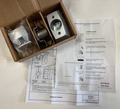Rixson 998-689 Electromagnetic Door Holder, Wall Mounted, Aluminum Finish