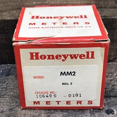 Vintage Honeywell MM2 NULL C INDICATOR Panel Meter *Unused NOS*Made In USA 🇺🇸