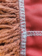 12 Pcs Used Wet Dry REPLACEMENT MOP HEAD Commercial 24″ Infinity Twist Quality!