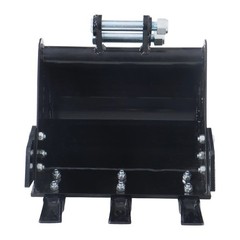 For 0.8-1.8 Ton Mini Excavator 400mm Trenching Bucket Attachment With Teeth US