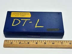 Blue Point Tools USA Outside Micrometer MICB1 0-1″ 0.0001″ w/ Blue Hard Case