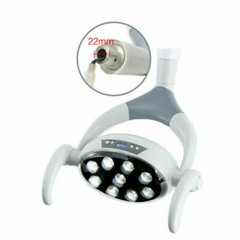 22mm/26mm Dental Shadowless LED Oral Cold Light Induction Lamp 9 LED Lens P106A