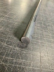 1″ Diameter X 12″ Long HR Steel Round Bar, Rod