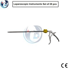 28 Pcs Laparoscopic Surgery Instrument Set General Surgical Laparoscopy Kit
