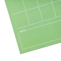 Large 15×19 Inch Undated Monthly Calendar Rainbow Color Design Wall Planner