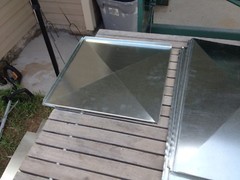 12 X 16 X 35 1/2 HVAC SUPPLY/RETURN AIR DUCTWORK PLENUM GALVANIZED 26 GAUGE