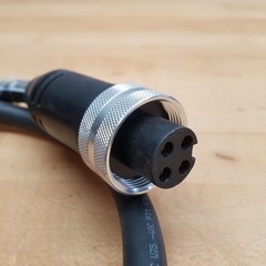 BradPower CC4030K17M010G SK Double Ended Cable, 4 Pole, 1 Meter, 1300640453