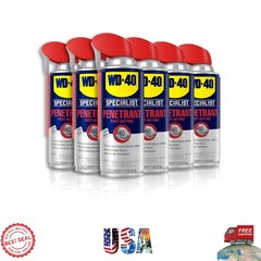 Quick-Acting Penetrant with Smart Straw Sprays, 11 Oz (6-Pack) for Effective Use