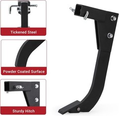18” Shank Middle Buster Plow Hitch Mounted Ripper w/ 2″ Receiver for ATVs/UTVs
