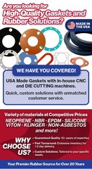 1/16THK X 12” +/-1” X 12” +/-1” KLINGERSIL® C-4401 GASKET SHEET FREE SHIPPING