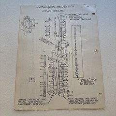 1978 Massey Ferguson MF 300A Loader ICM Service Bulletin