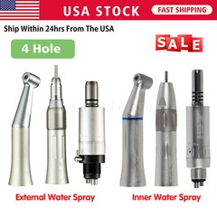 NSK Style Dental Slow Low Speed Handpiece 4 Hole Inner/External Spray WY4/YX4