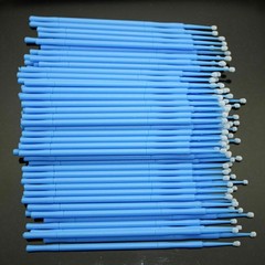 100×Dental Microbrush Disposable Bendable Applicators Tips Micro Brush Cleaning