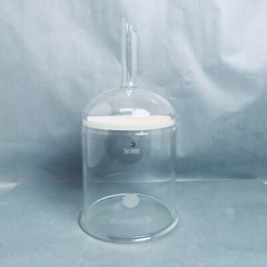 Chemglass Buchner Filter Funnel 3000 ml Coarse Fritted Disk