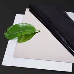 201 Stainless 8K Steel Mirror Polished Plate Sheet Thickness 1mm/1.5mm/2mm/3mm