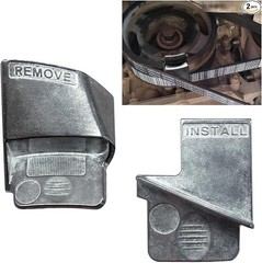 2-Piece Stretch Belt Mate Kit, Auxiliary Pulley Belt Removal and Installation To