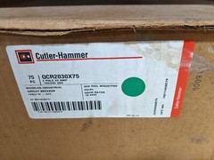 Cutler Hammer QCR2030 Circuit Breaker 30 Amp 2 Pole 120/240 VAC QCR DIN Rail NOS