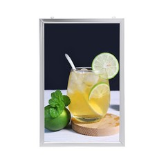LED Wall Mount Backlit Poster Lightbox Light Up Frame 24×36″ / 18×24″ 20W/10W