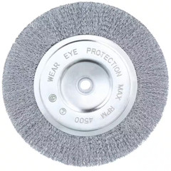 Wire Wheel Brush 8 Inch Coarse Bench Grinder Metal Polishing Tool Accessory NEW