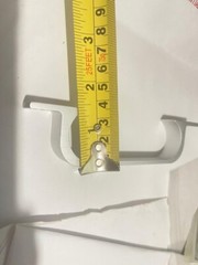 Aluminum drawer, door, cabinet, Pull Handle 5 1/2″L x 1/2″W x 1 1/4″ H (2F)