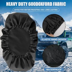 Winch Cover Winch Cover Waterproof Heavy Duty 600D Oxford Fabric Winch Covers