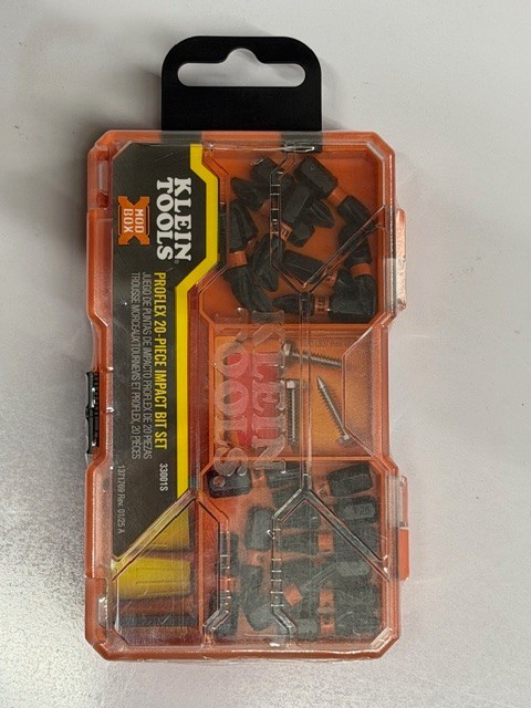 Klein Tools Proflex Micro Ratchet Impact-Rated Bit Set, 20 Pieces | New Sealed