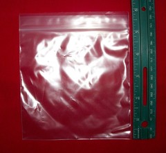 100 new zip lock worm bags REGULAR POLY for soft plastic baits 5″ x 5″ 2 mil