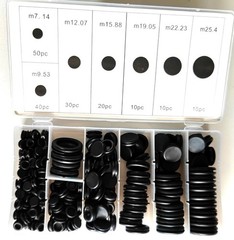 280 Rubber Grommets Kit Hole Gaskets Assortment Wiring Car Auto Firewall 8 Sizes